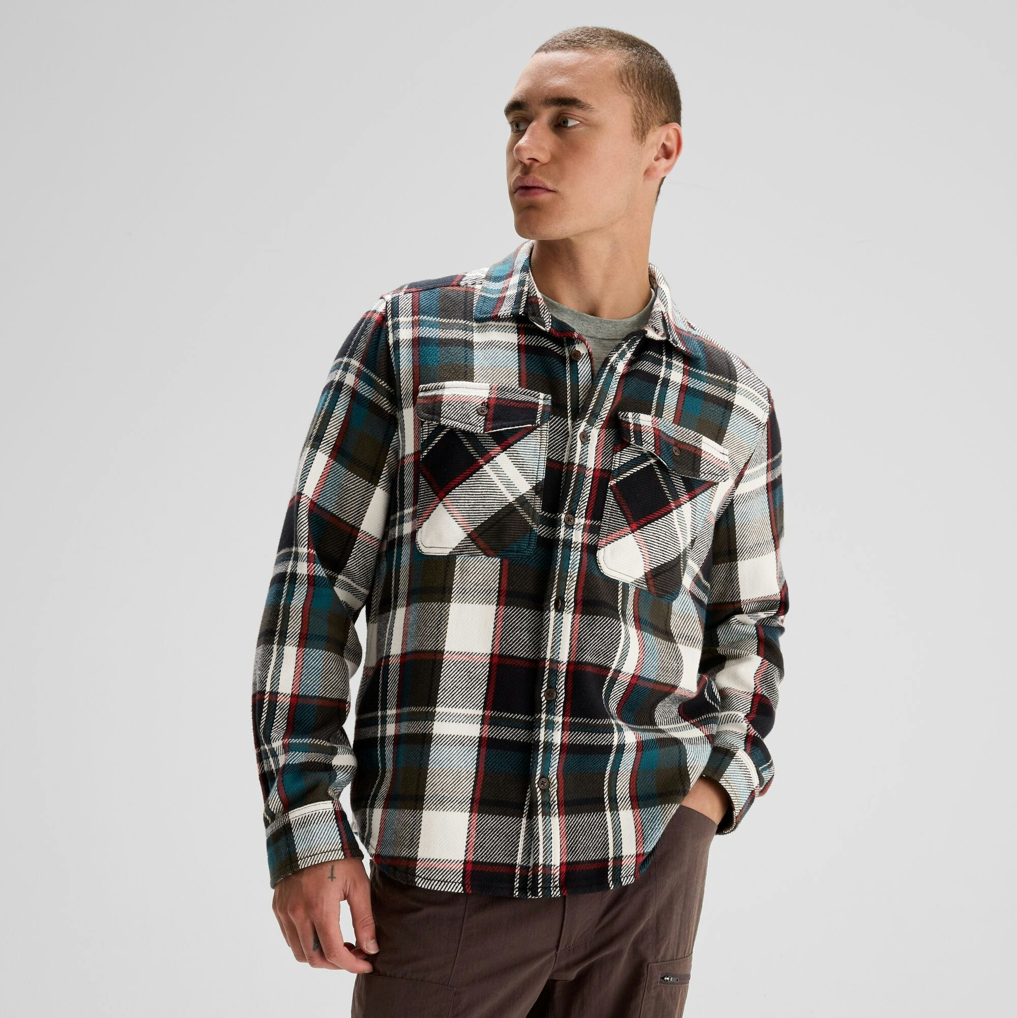 #color_Hut Plaid Dark Moss