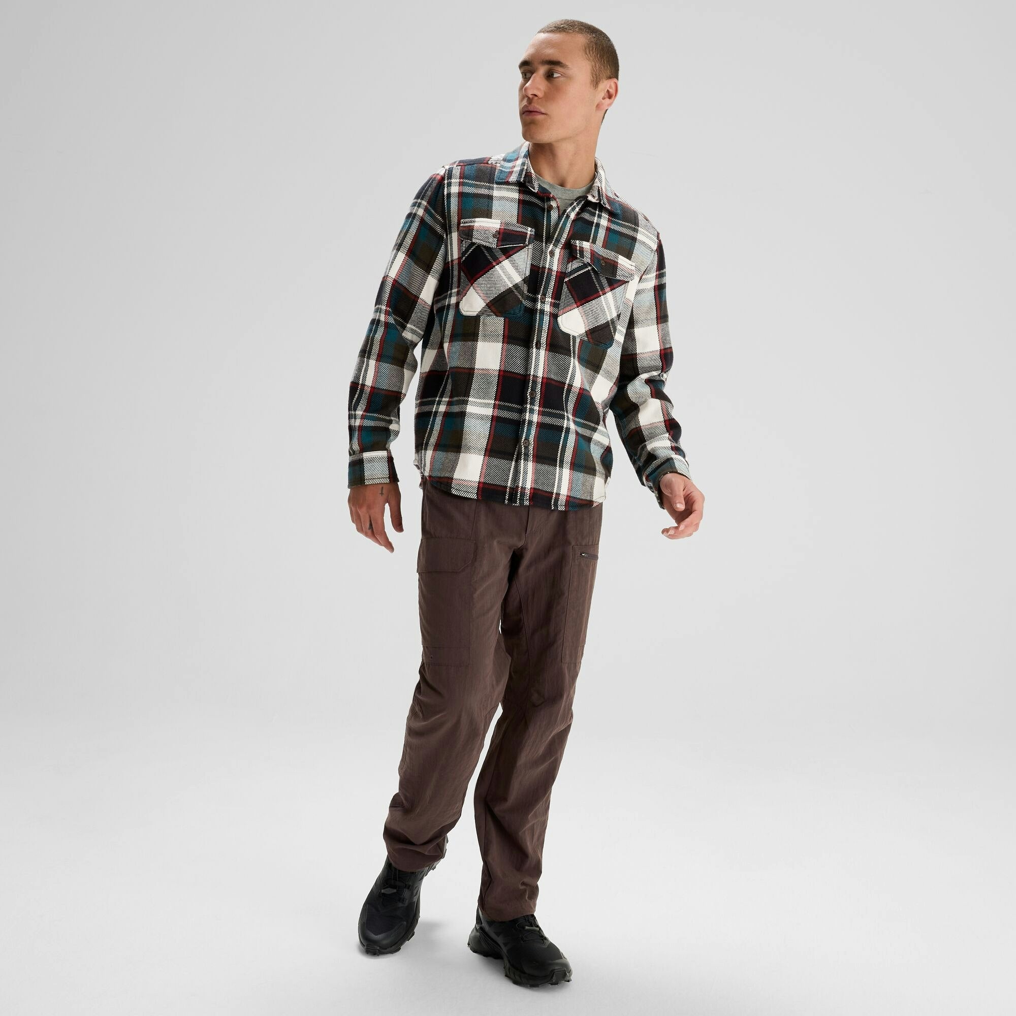 #color_Hut Plaid Dark Moss