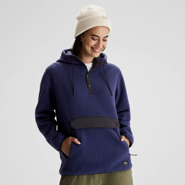 Women's Co-Z High Pile Hooded Pullover